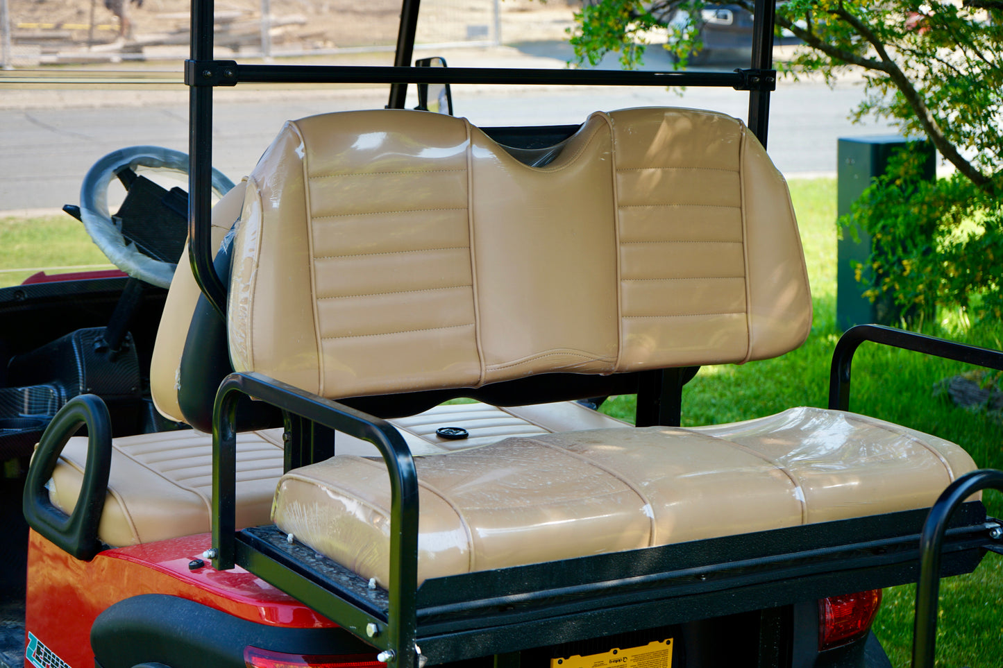 2023 AGT Zephyr 2+2 Coca-Cola red 48V Golf Cart