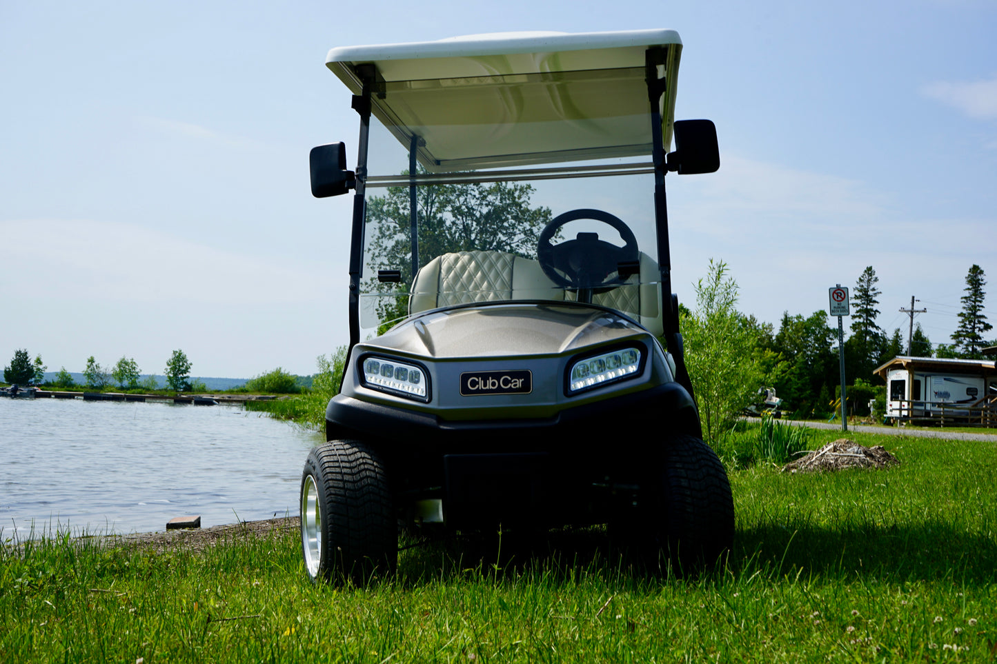 2022 Club Car Tempo 48 V ELECTRIC GOLF CART SILVER
