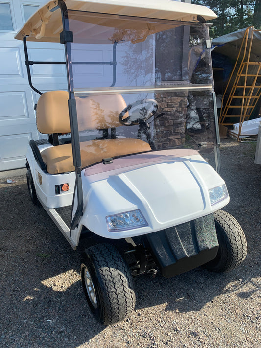2022 AGT Hobbit Electric 2G-White 48V Golf Cart