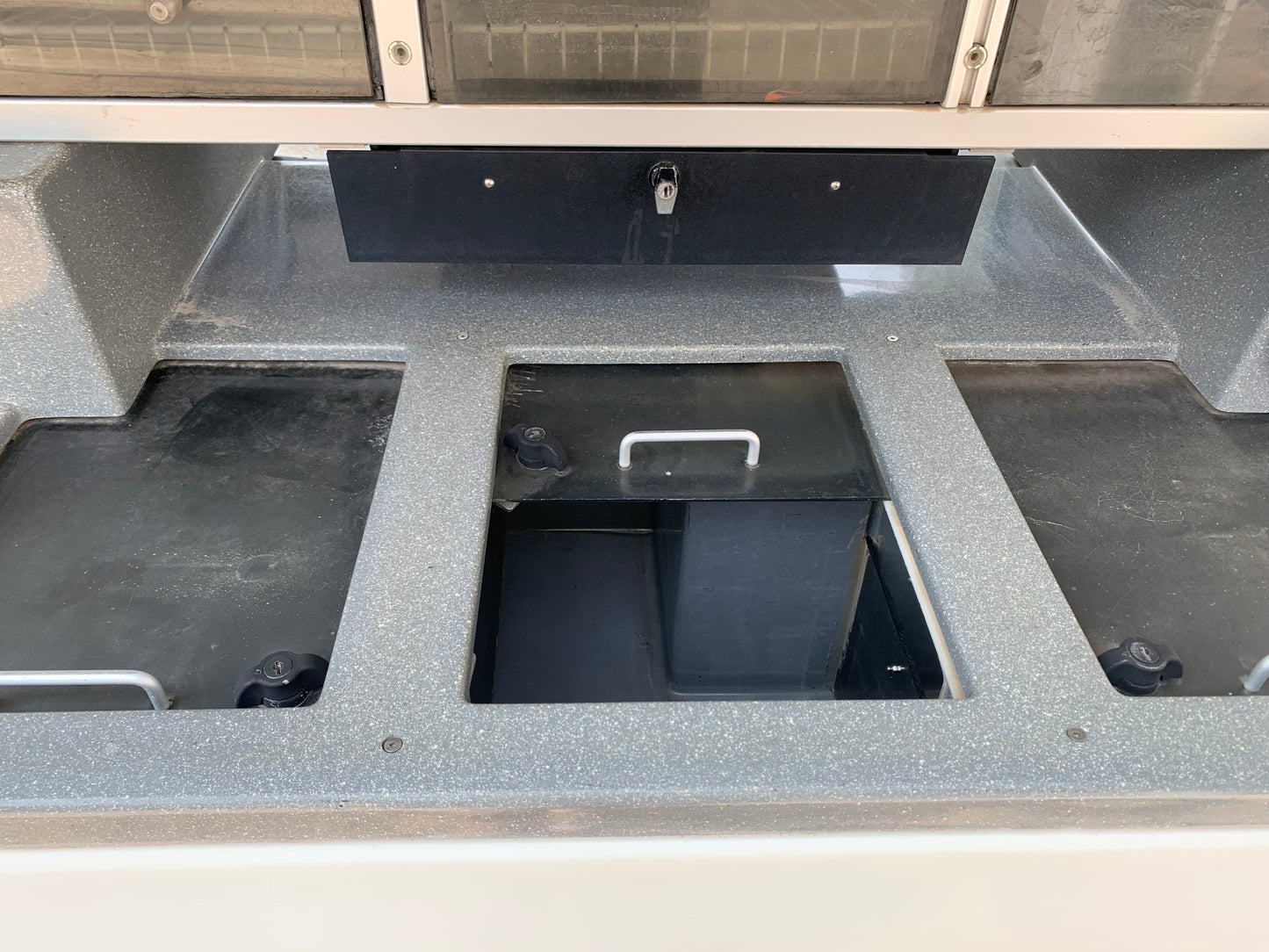 2012 EZGO PMT Beverage Golf Cart Gas
