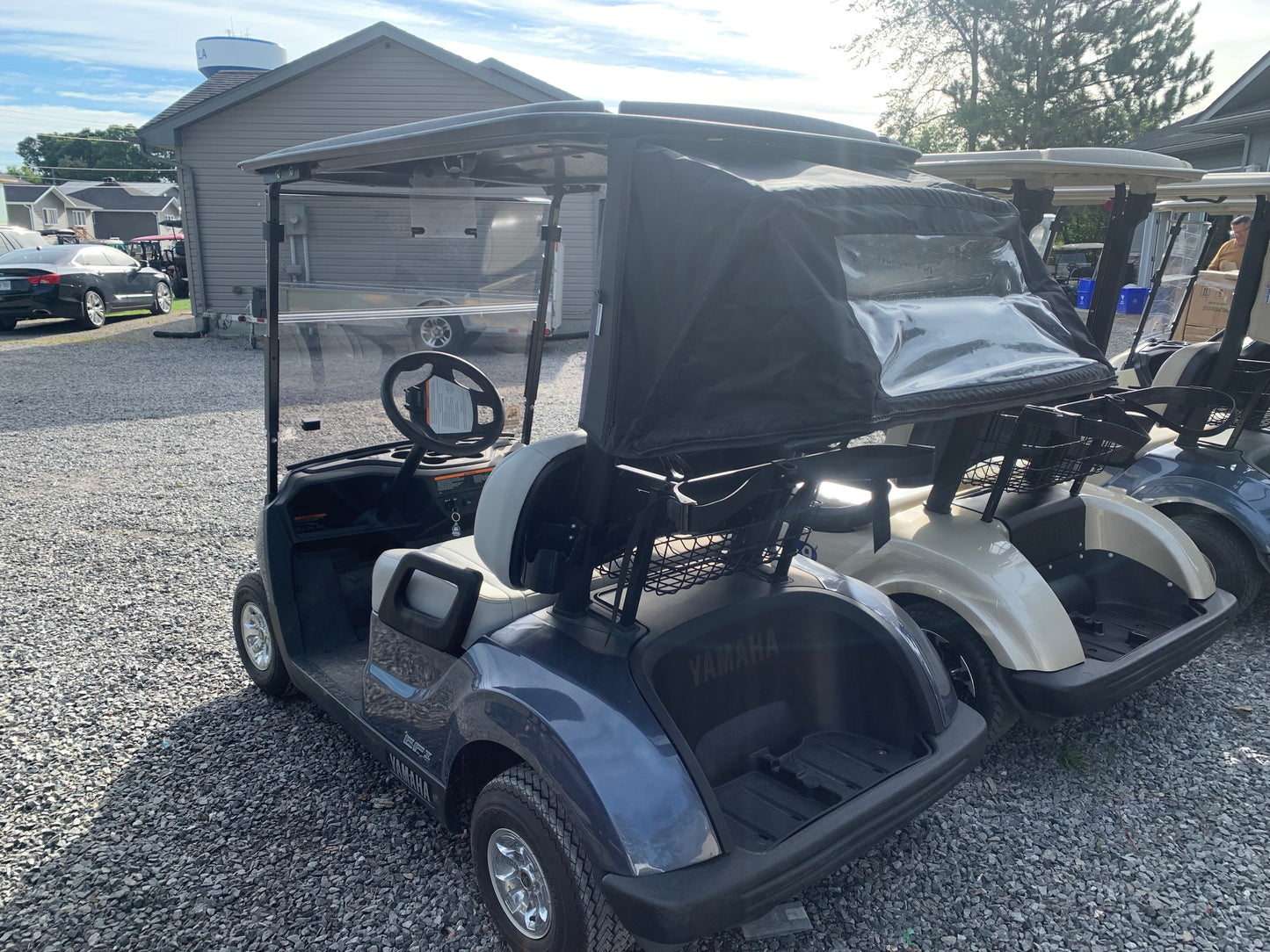2023 Yamaha Drive 2 Quiet Tech EFI Gas Golf Cart - Blue