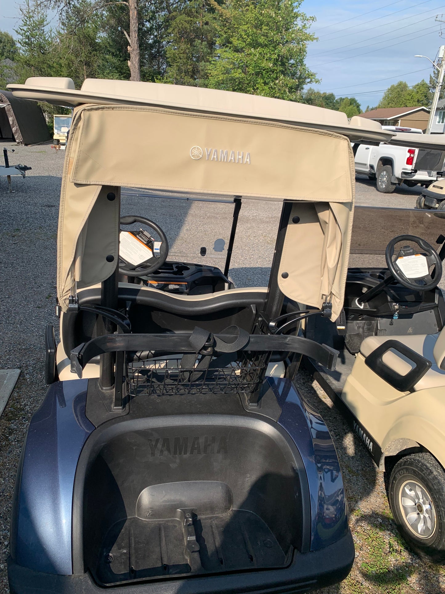 2023 Yamaha Drive 2 Quiet Tech EFI Gas Golf Cart - Blue