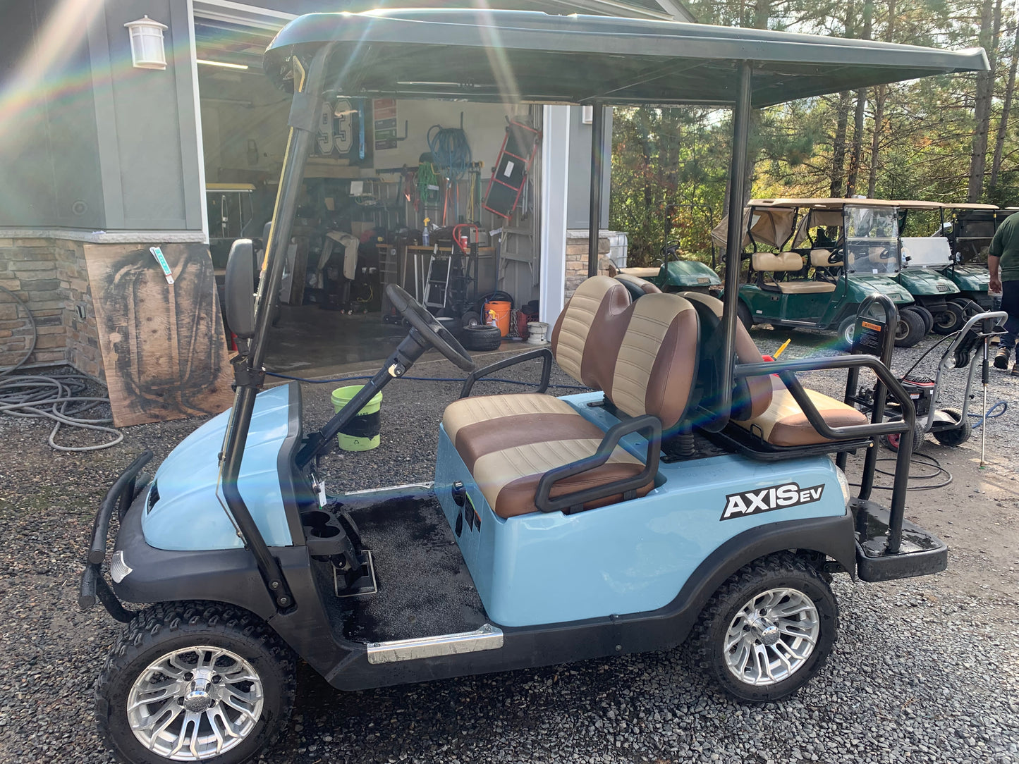 2022 AXIS EV 48V Electric Golf Cart Golf