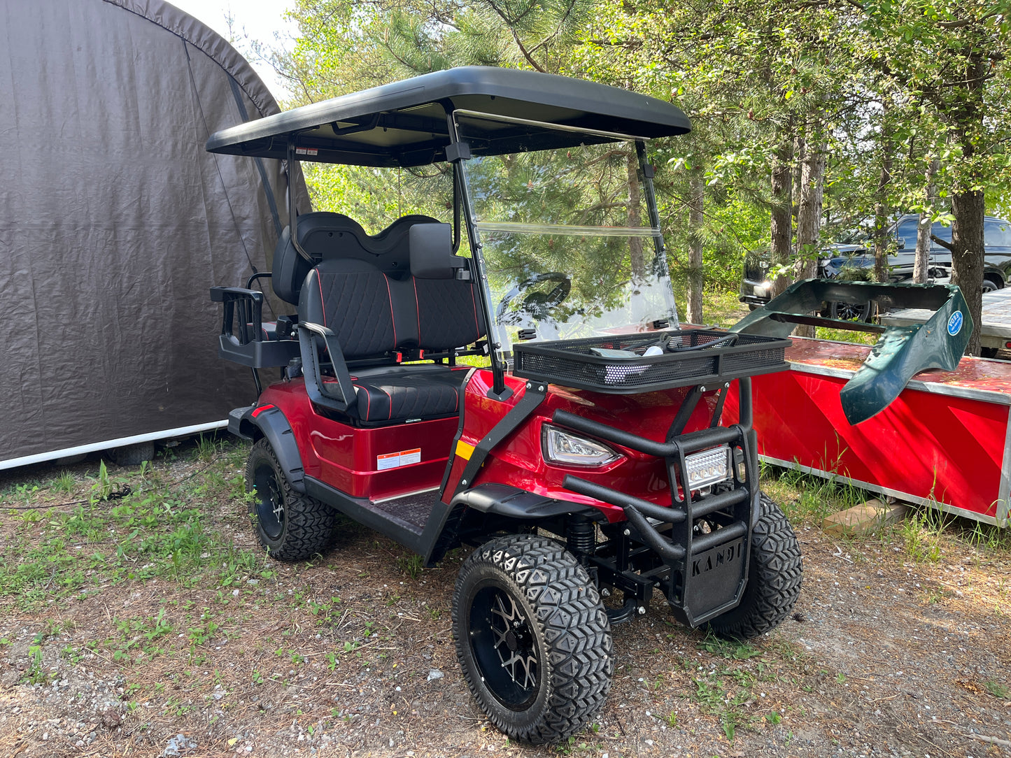 2024 Kandi Kruiser 4 Passenger Electric Golf Cart with Lithium Battery