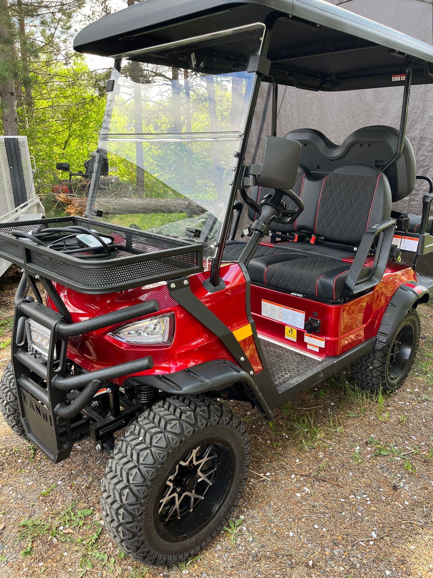 2024 Kandi Kruiser 4 Passenger Electric Golf Cart with Lithium Battery