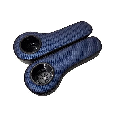 Arm rest with cup holder