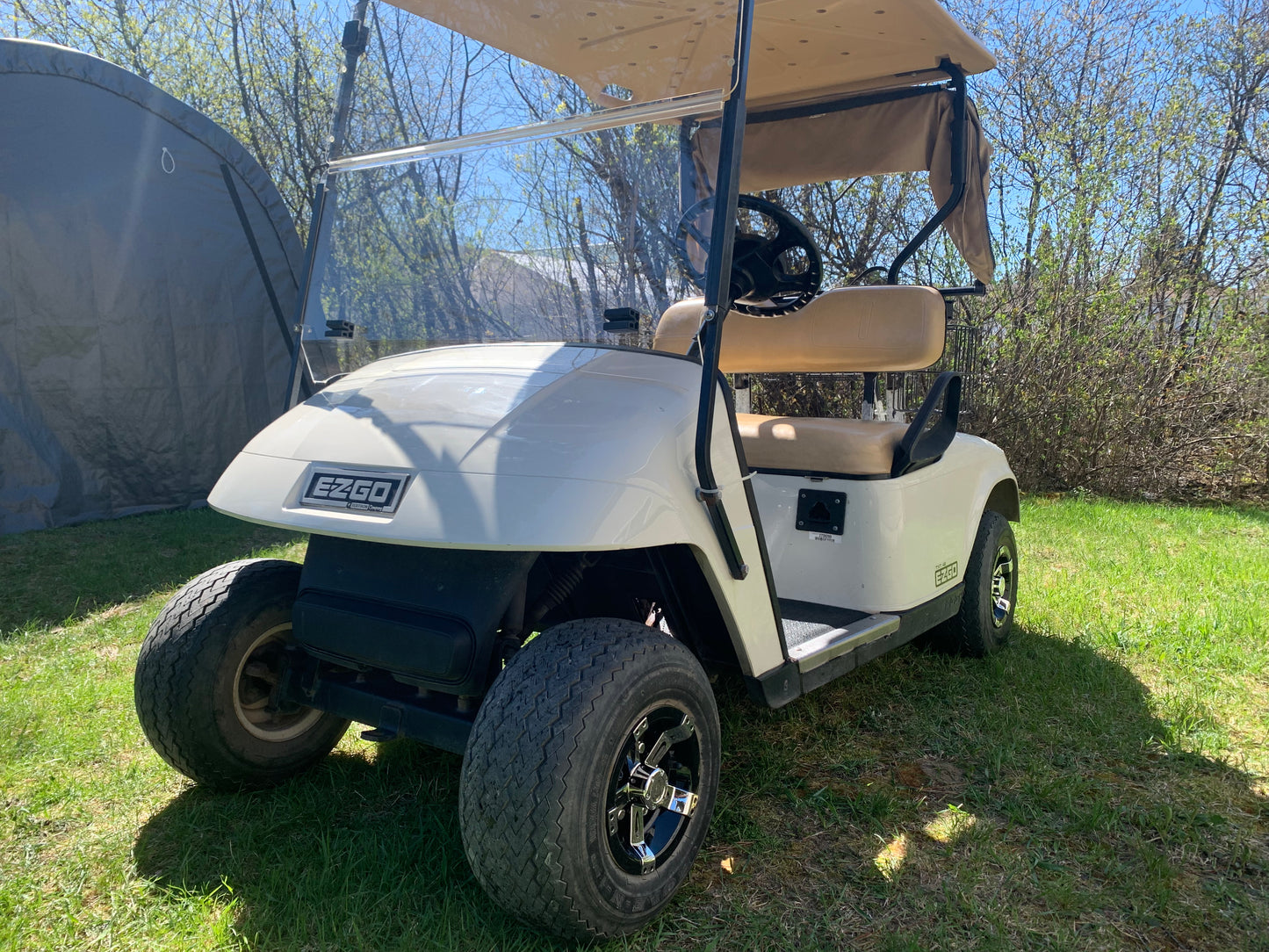 2011 Golf Cart EZGO TXT White, 48V