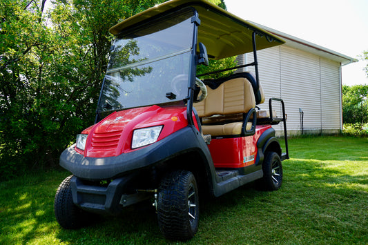 2023 AGT Zephyr 2+2 Coca-Cola red 48V Golf Cart