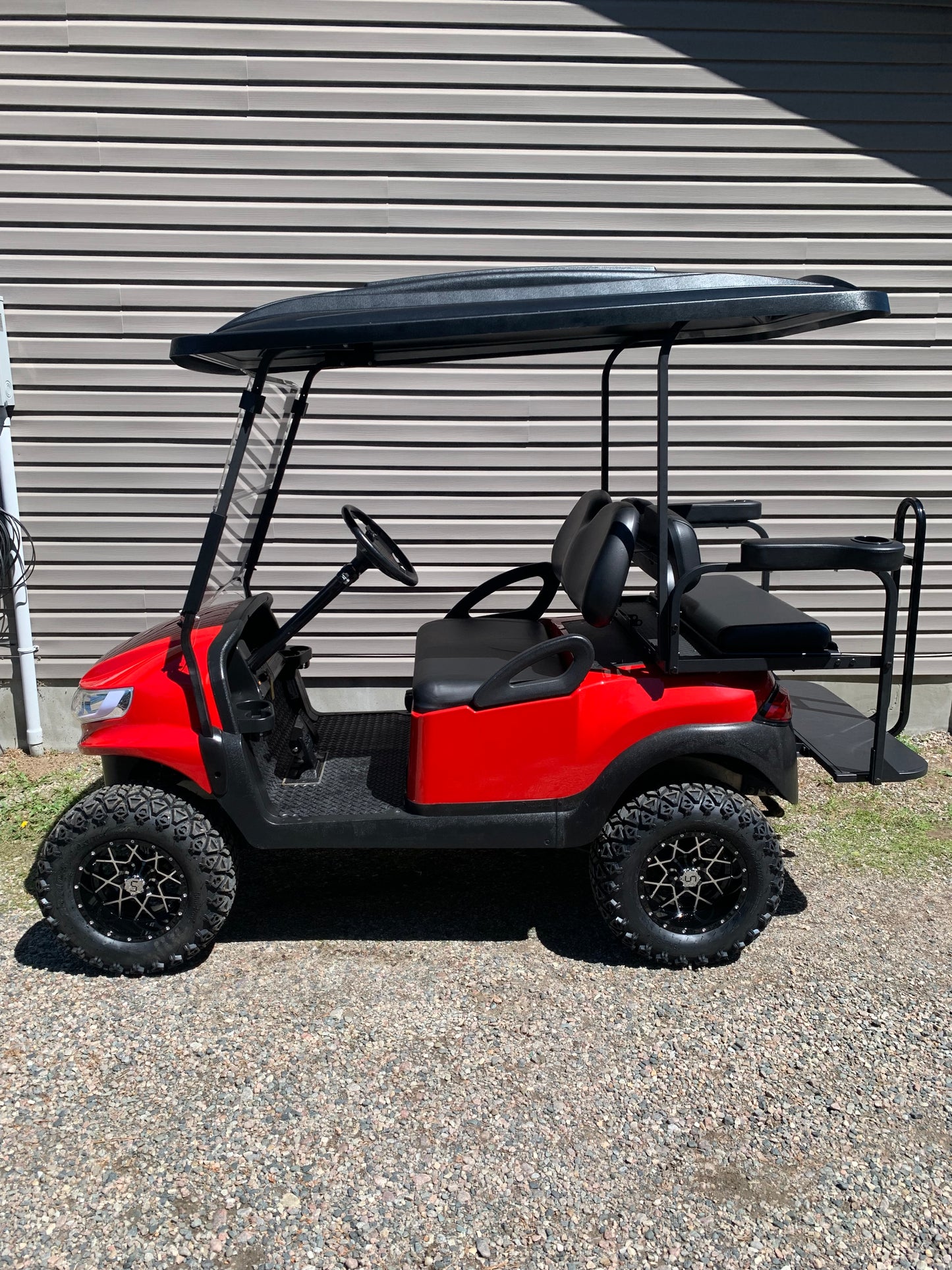 2011 Club Car 48 V Phoenix Golf Cart Red