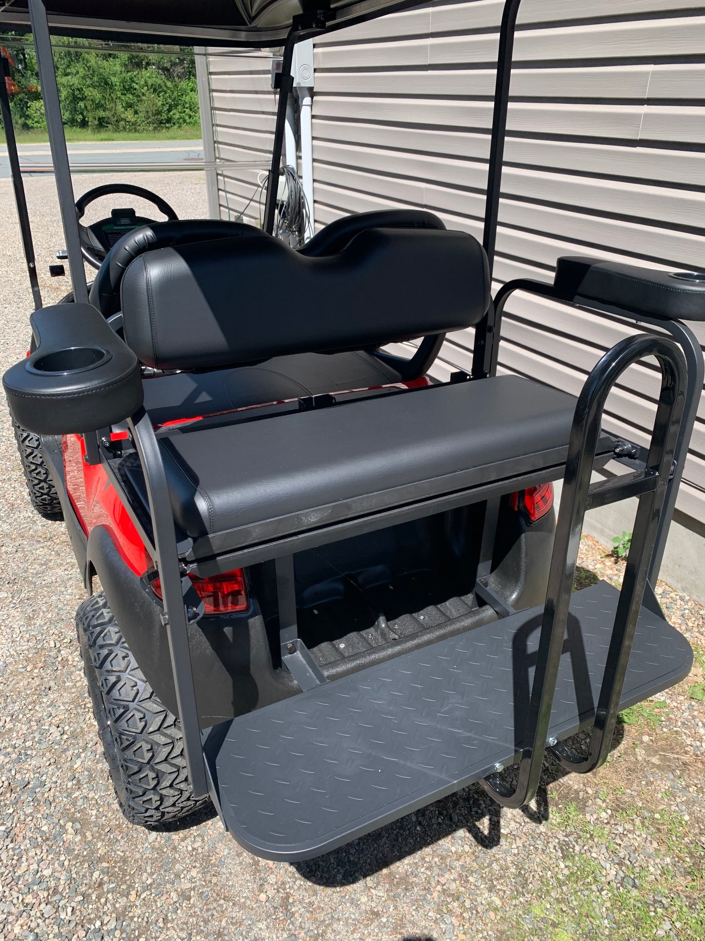 2011 Club Car 48 V Phoenix Golf Cart Red