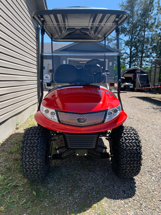 2011 Club Car 48 V Phoenix Golf Cart Red