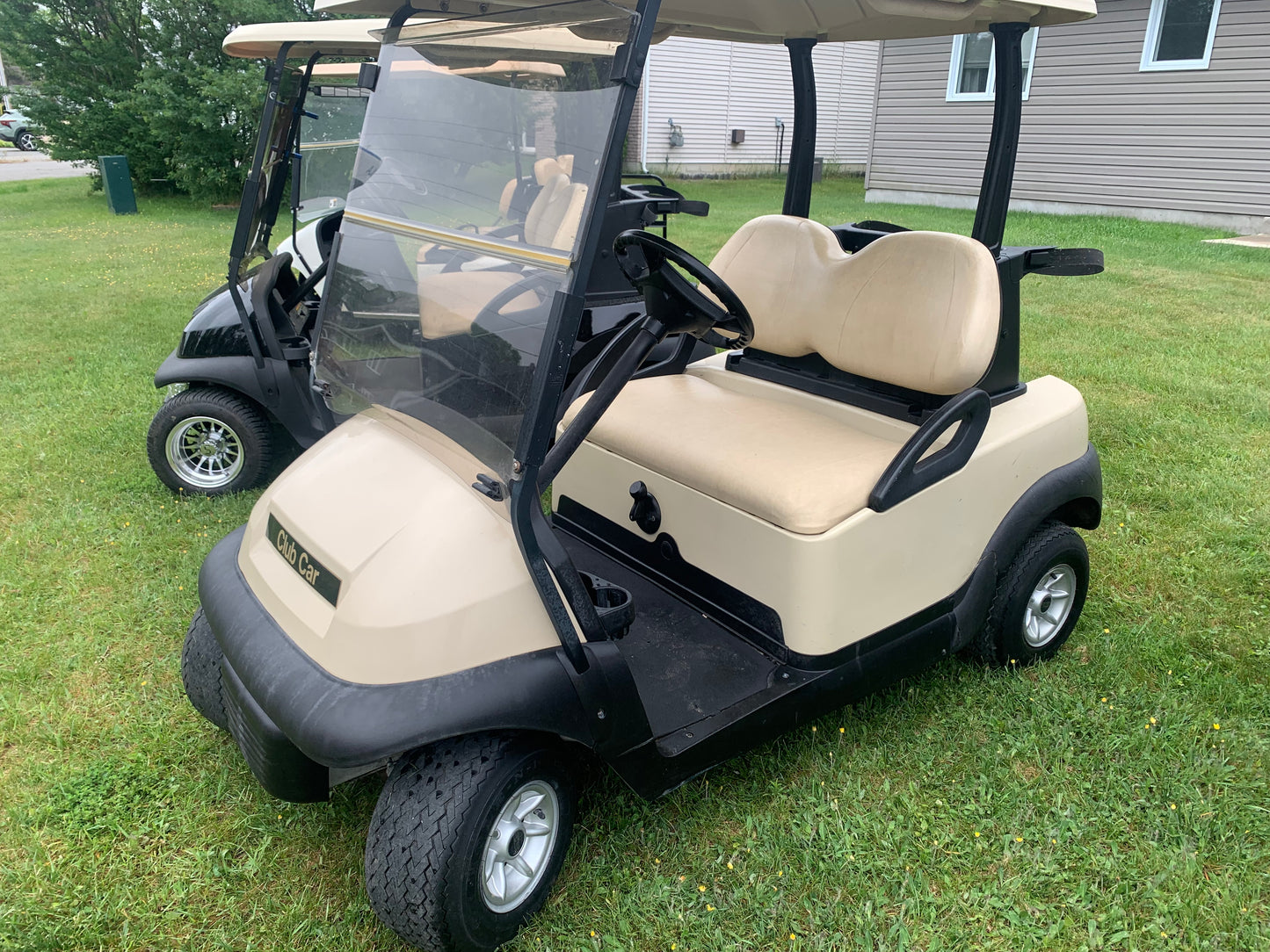 2008 Club Car GAS Golf Cart, Beige