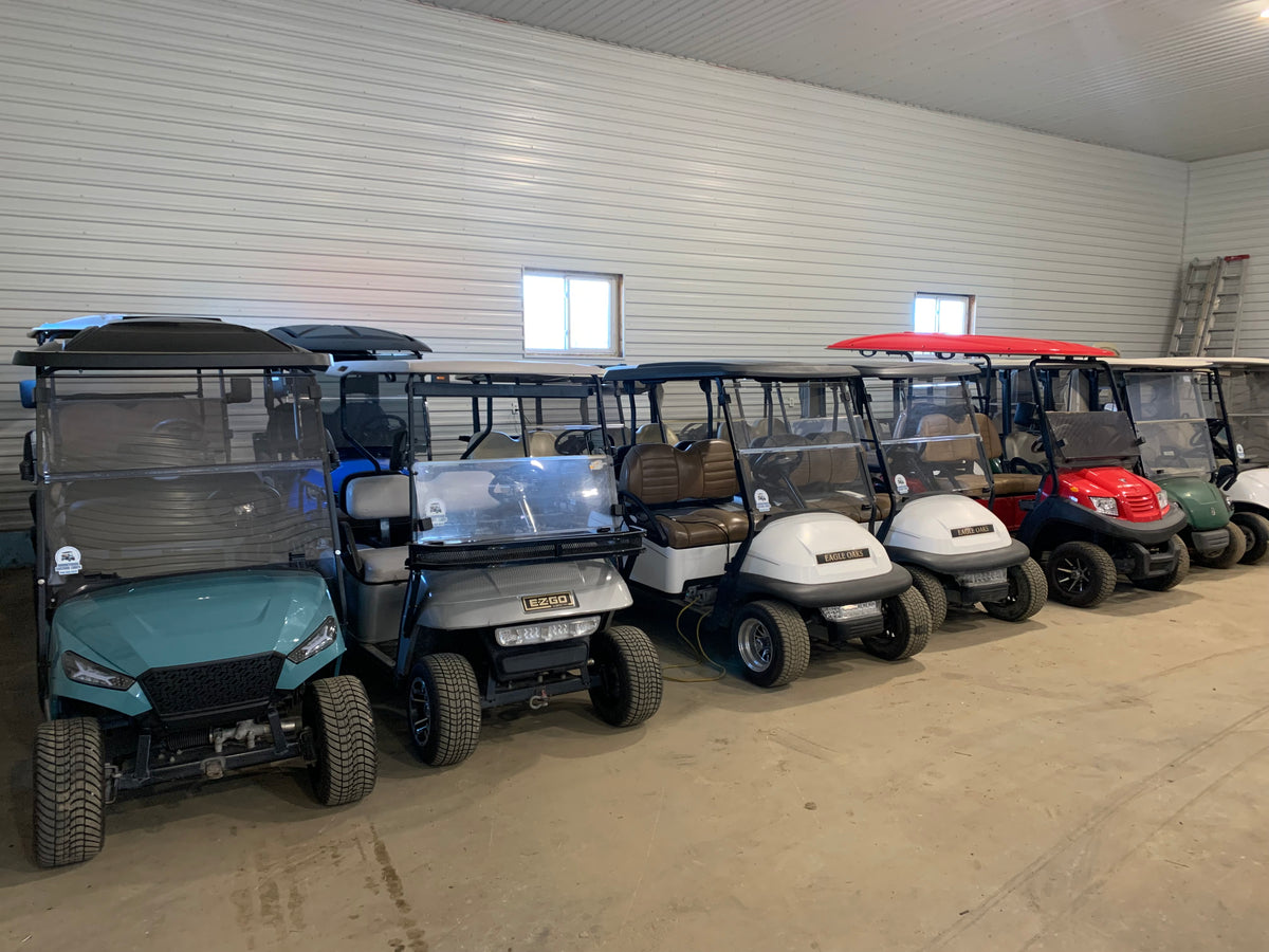 Winter Golf Cart Storage