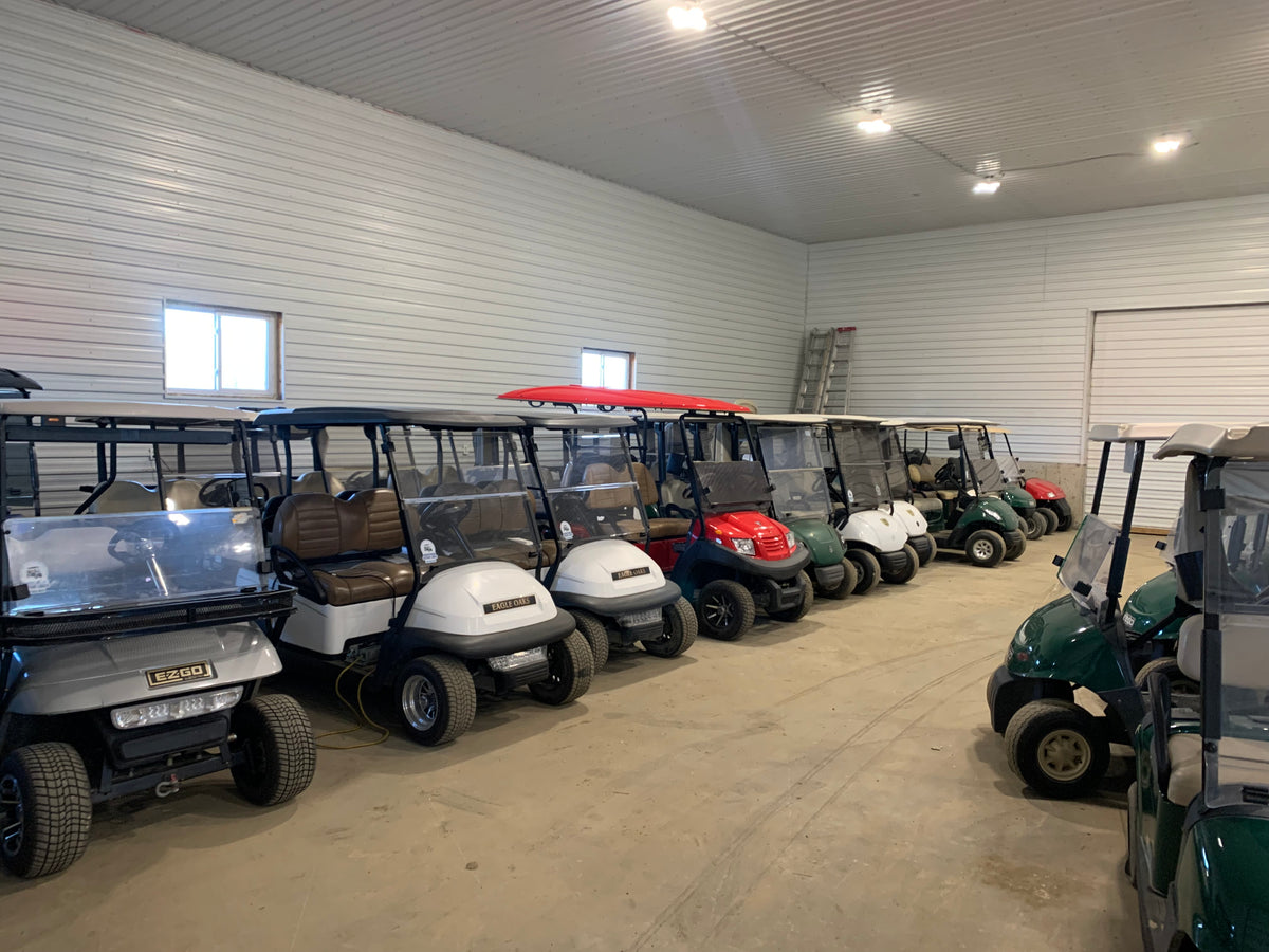 Winter Golf Cart Storage