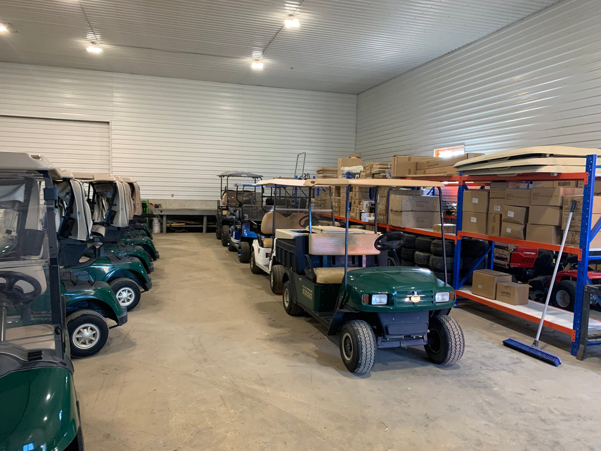 Winter Golf Cart Storage