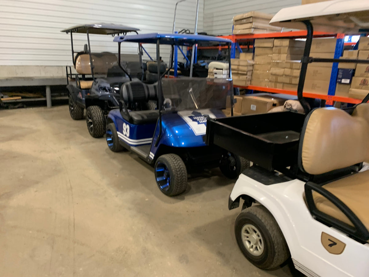 Winter Golf Cart Storage