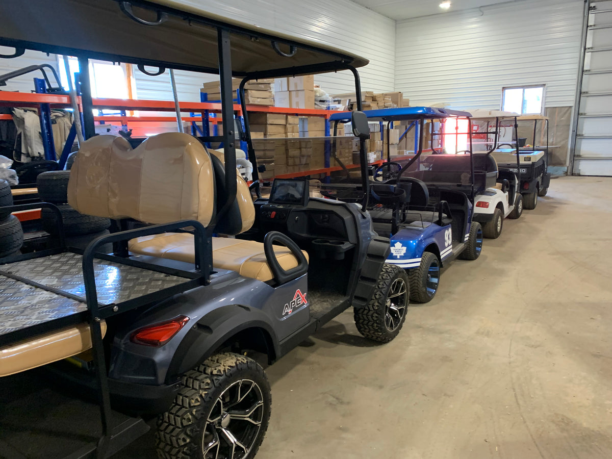 Winter Golf Cart Storage