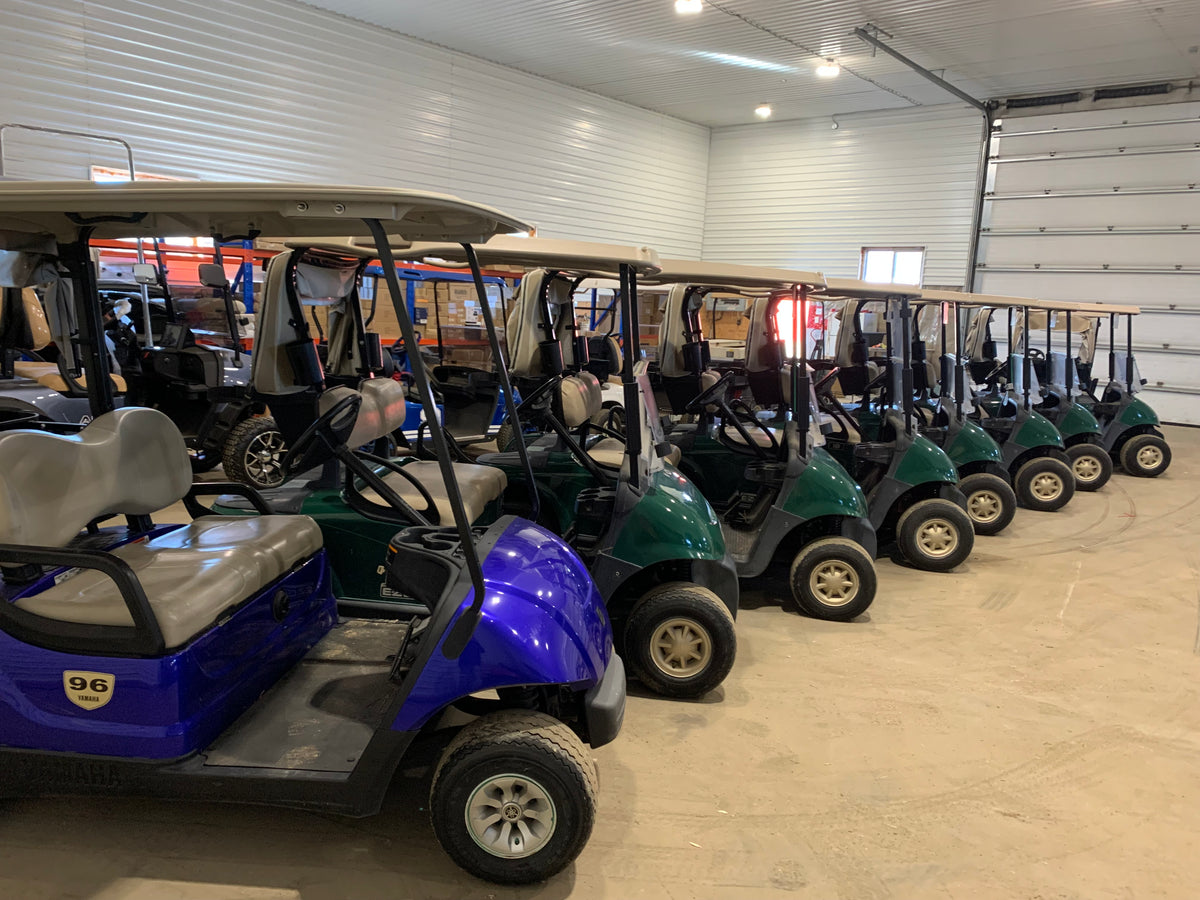 Winter Golf Cart Storage