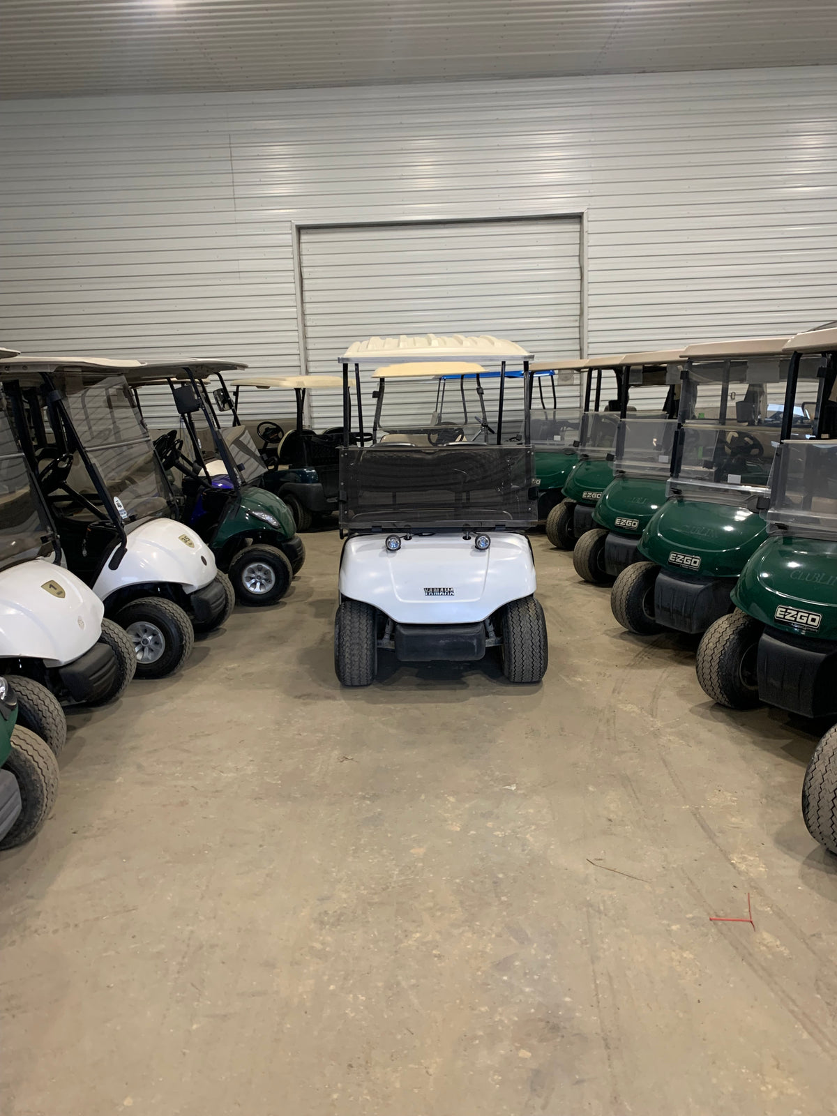 Winter Golf Cart Storage