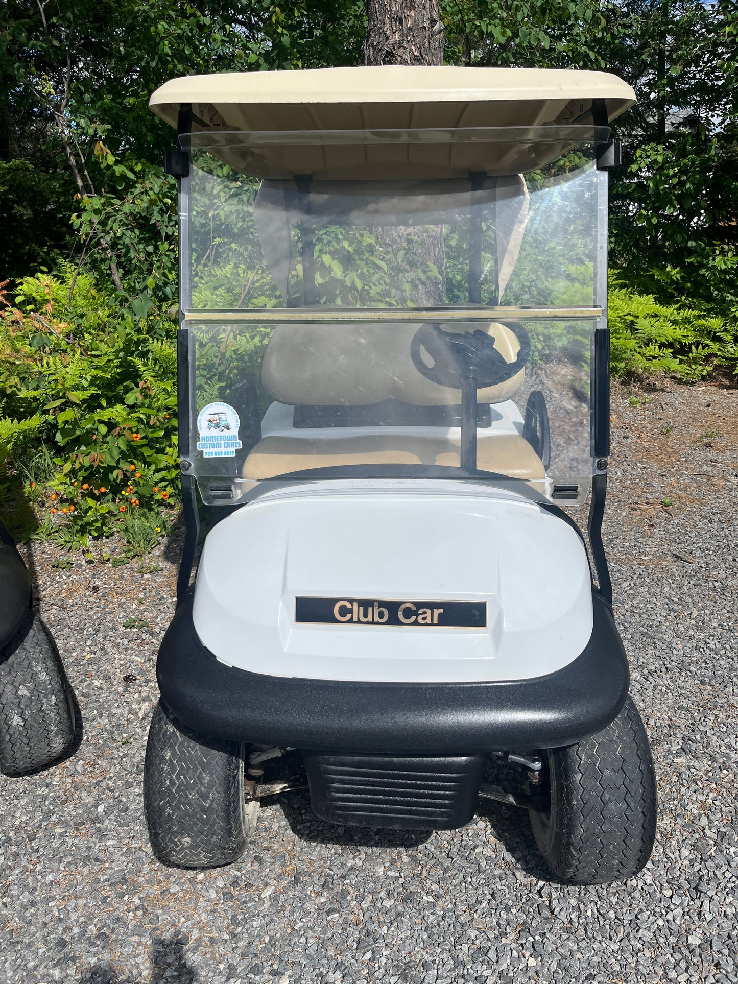 2017 Club Car GAS Golf Cart, white