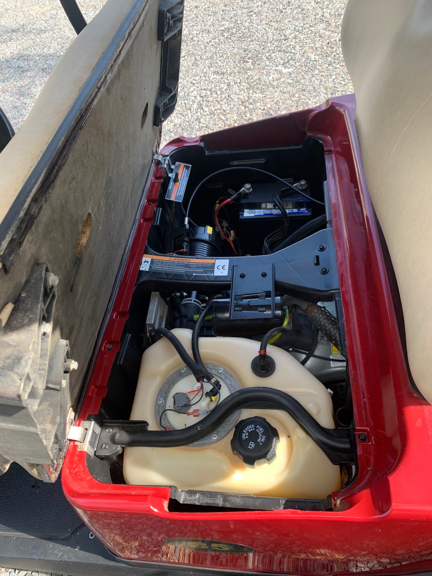 2017 CLUB CAR Precedent Golf Cart , GAS