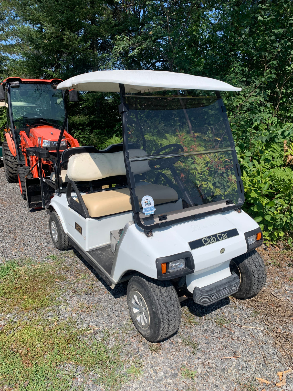 2002 Club Car DS 48 Volt w/rear seat and lights