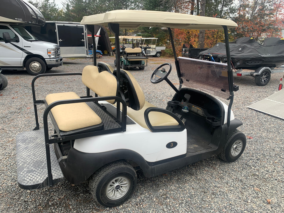 2017 Club Car GAS Golf Cart, white
