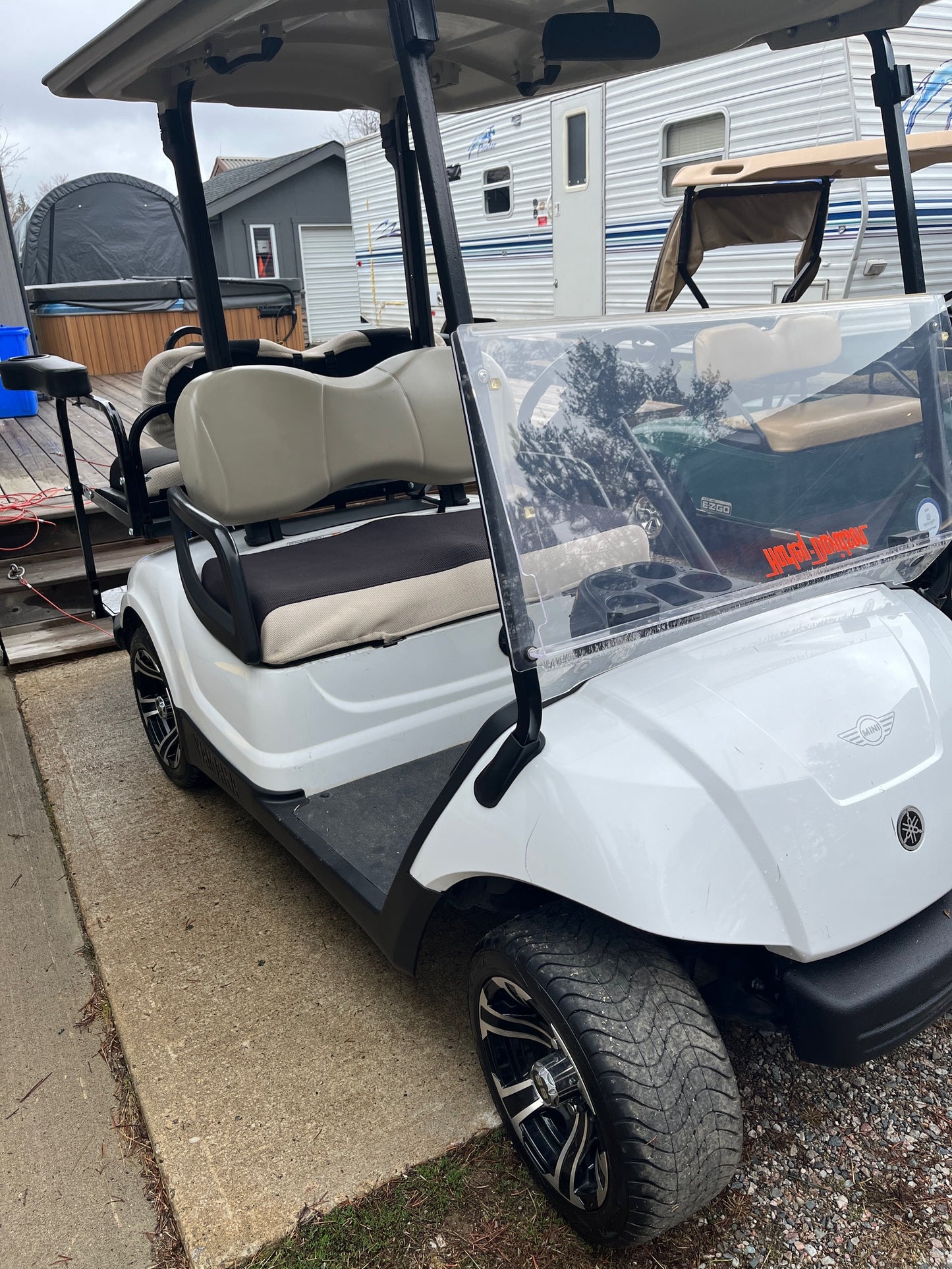 SOLD 2010 Yamaha 48V Golf Cart