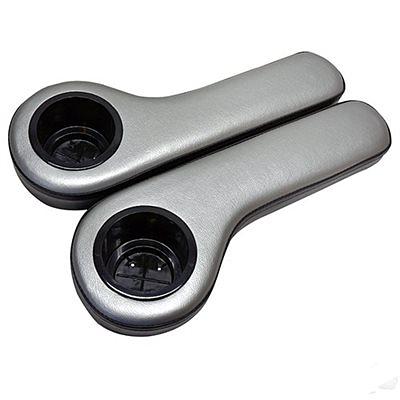 Arm rest with cup holder